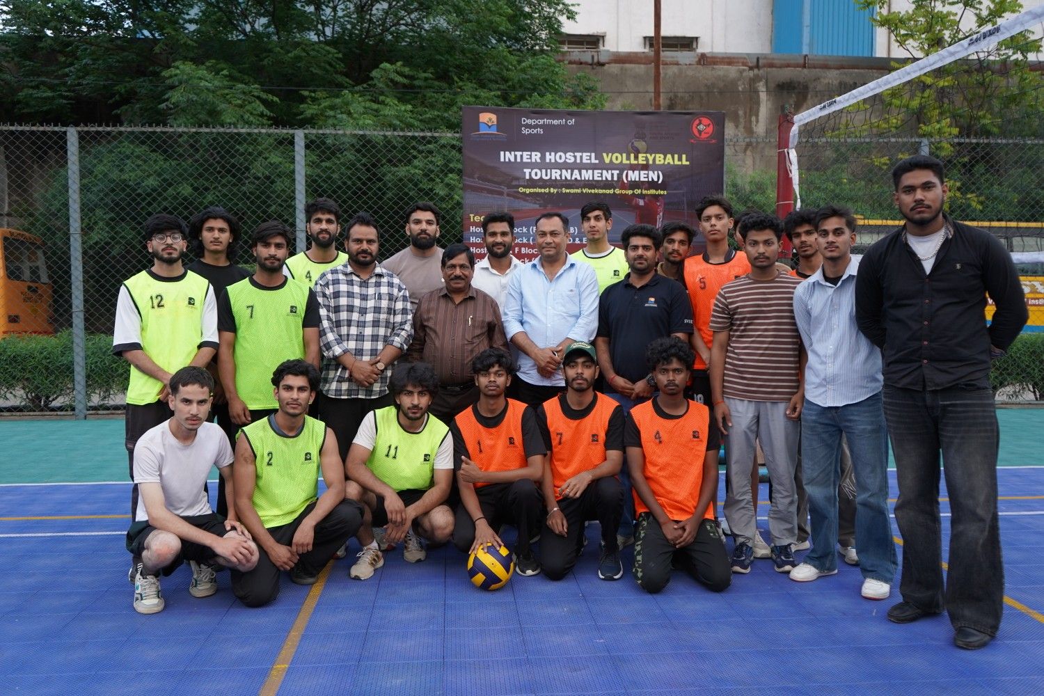 Inter Hostel Volleyball Tournament (Men): 8-9 April 2026